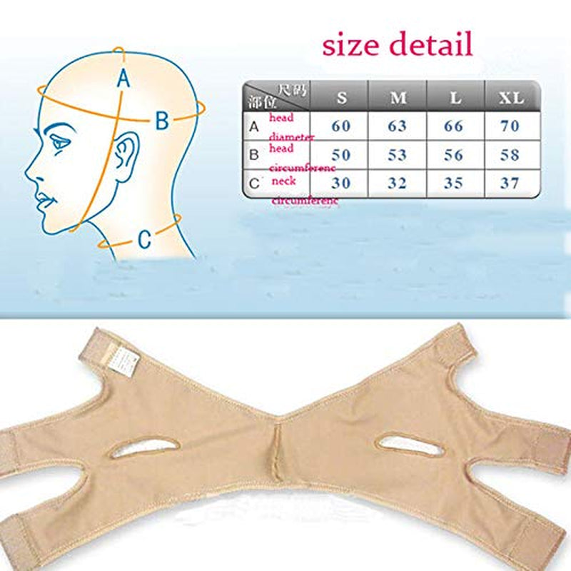 V Line Face Shaper Elastic Face Slimming Bandage Women Chin Cheek Lift up Belt Facial anti Wrinkle Strap Face Slim Tool Massager